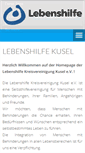 Mobile Screenshot of lebenshilfe-kusel.de